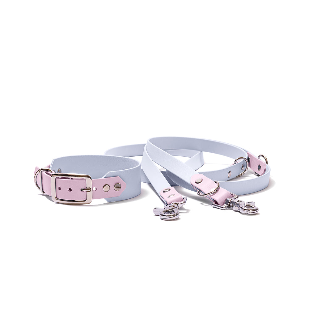 BioThane Set Flieder Hellblau Hundert Prozent